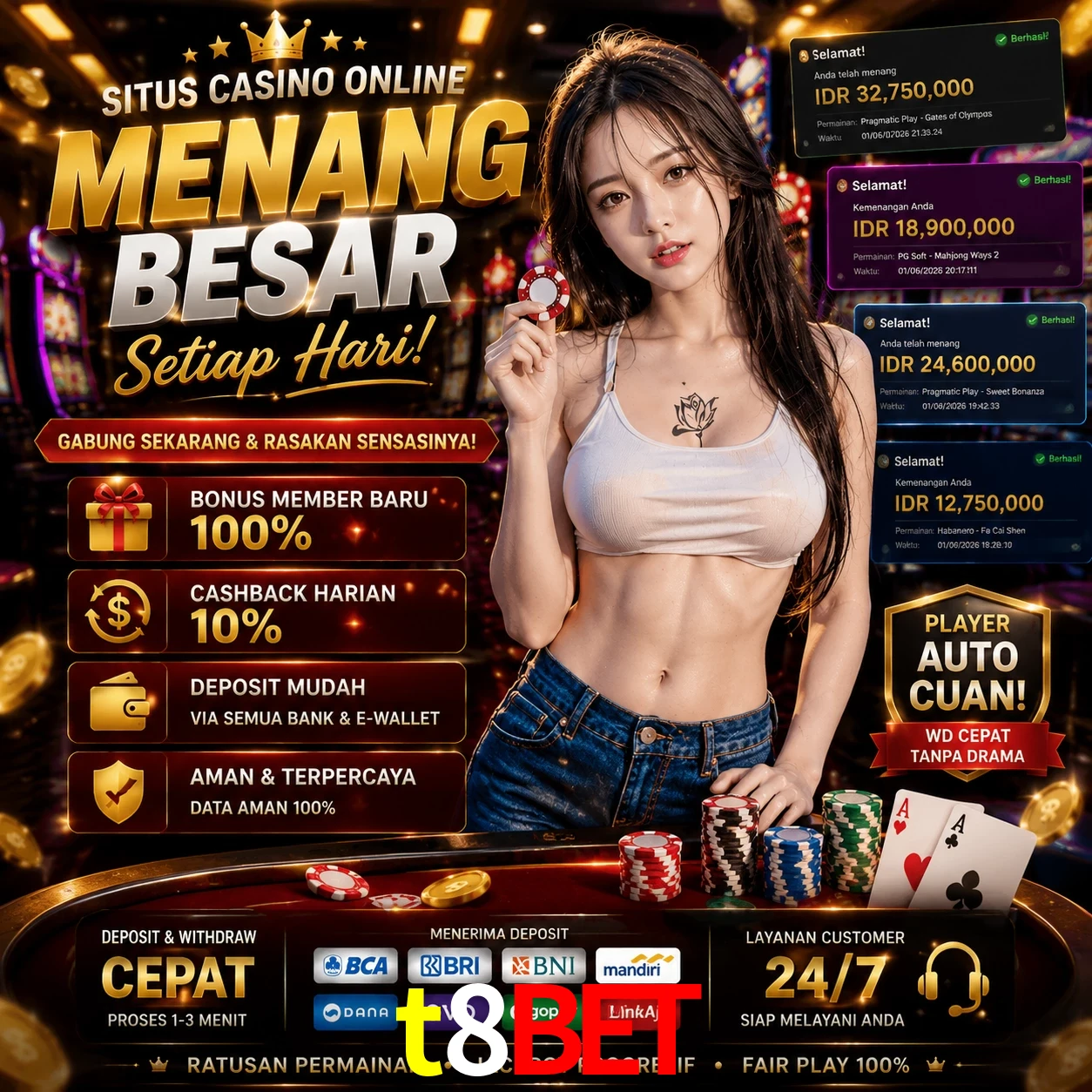 t8bet slots no app
